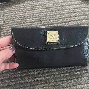 Dooney & Bourke Black Leather Wallet